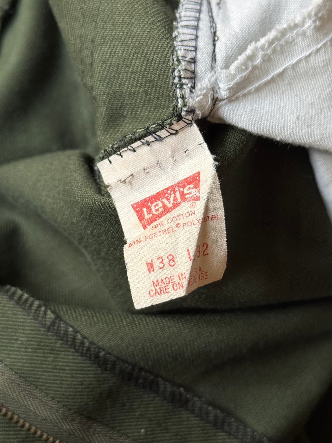 [38]90's 리바이스 USA STA-PREST 로커빌리 플레어 팬츠 상품이미지6