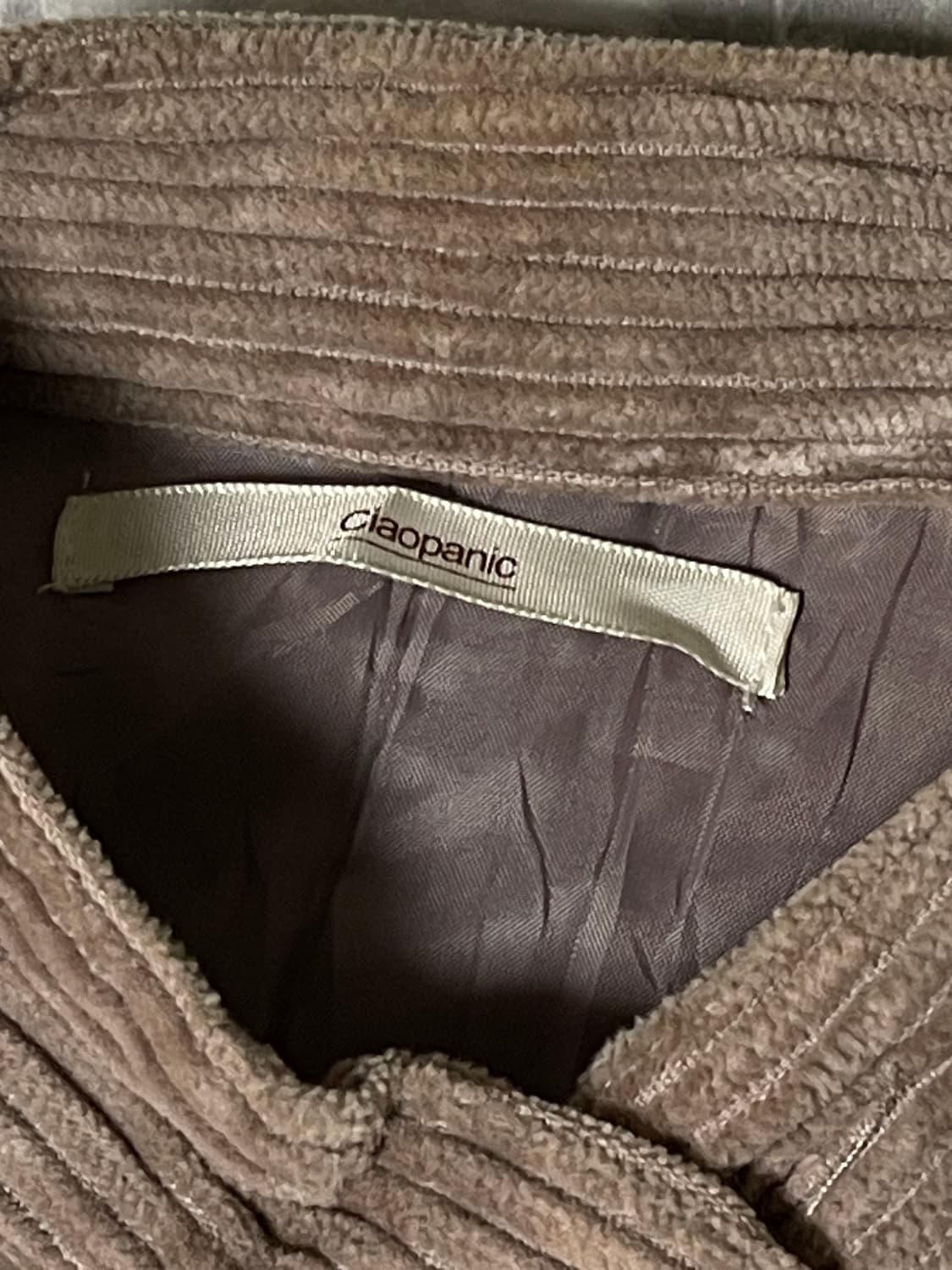 corduroy neck button jacket 상품이미지6