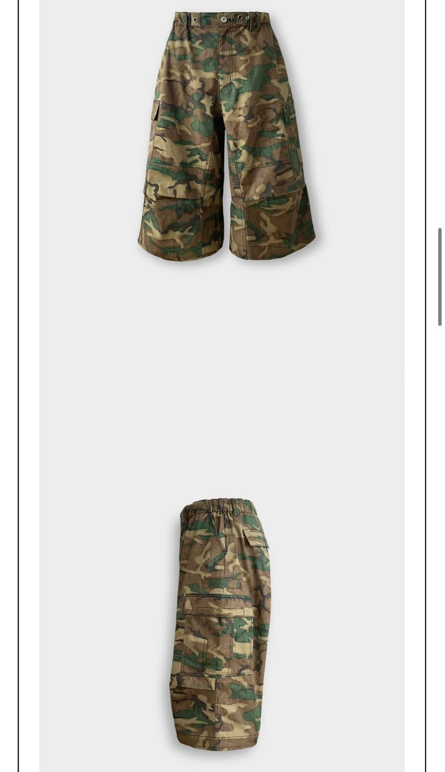 side.service 우드랜드 카모 버뮤다 팝니다🤙 상품이미지2