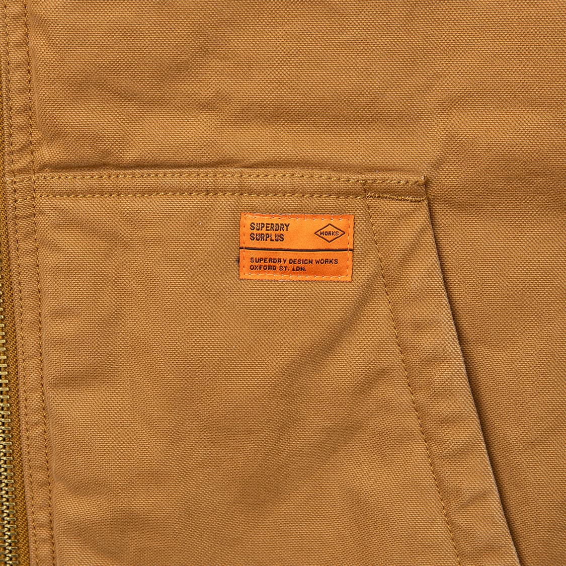 [XL] 슈퍼드라이 SUPERDRY 캔버스 워크 베스트  상품이미지5