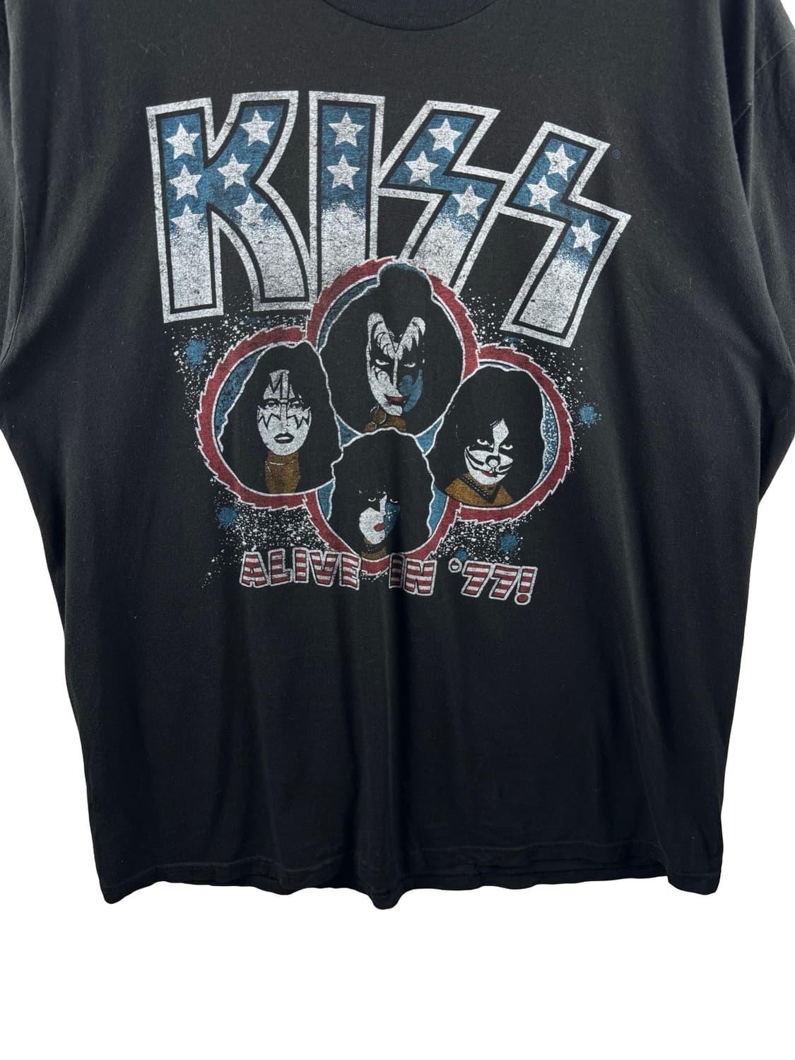 KISS Alive In 77 투어 그래픽 티셔츠3771 상품이미지5