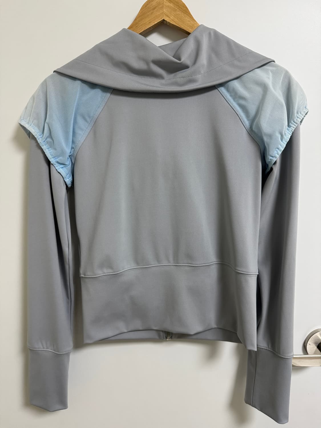 미스치프 그레이 트레이닝 집업 상품이미지2