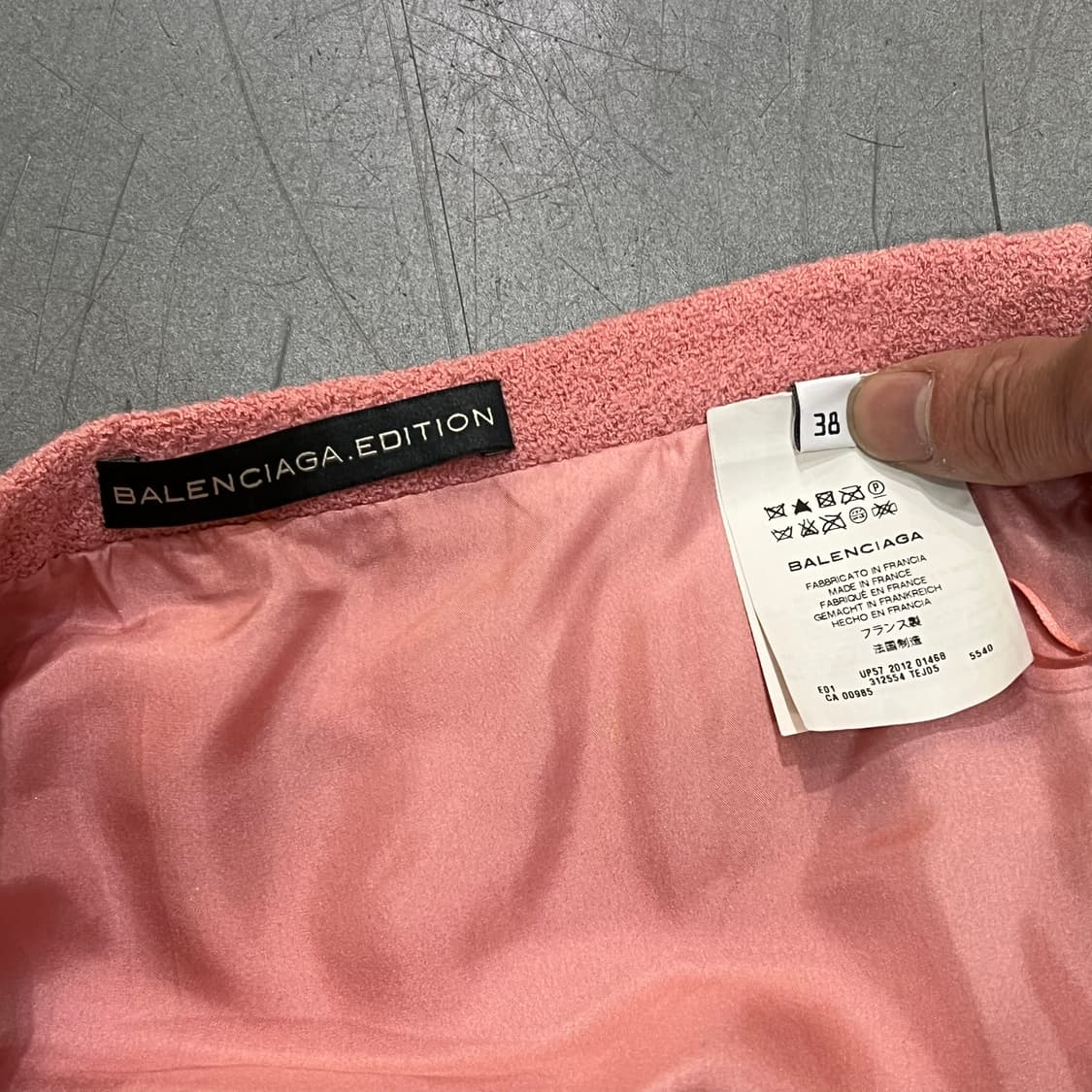  발렌시아가 에디션 울 셋업 y14837 상품이미지8