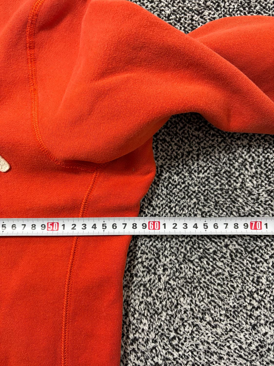 빈티지9. 아베크롬비 오렌지 기모 후드티셔츠 상품이미지5