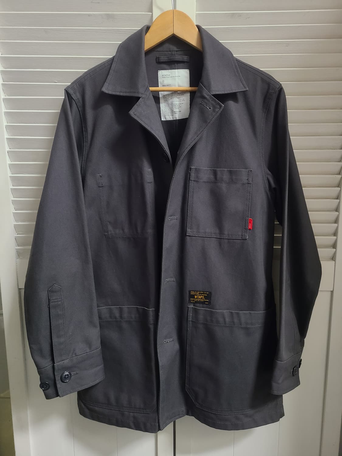 WTAPS 더블탭스 샵 코트 자켓 상품이미지2