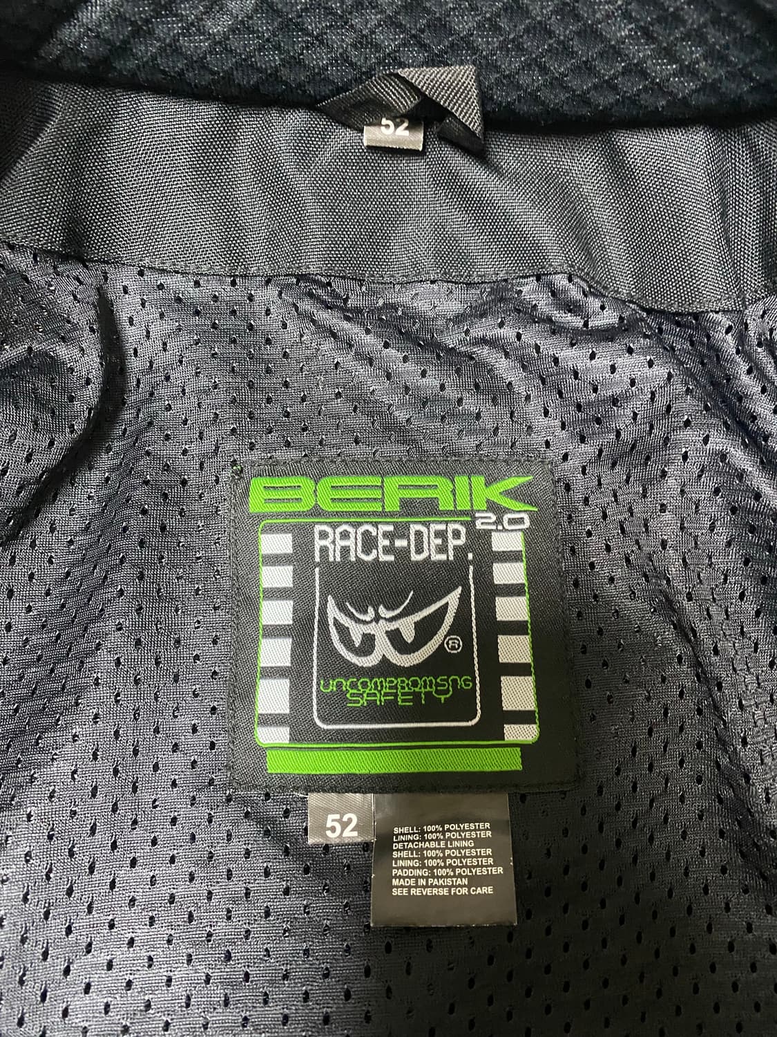 베릭 메쉬 바이크 자켓 상품이미지6