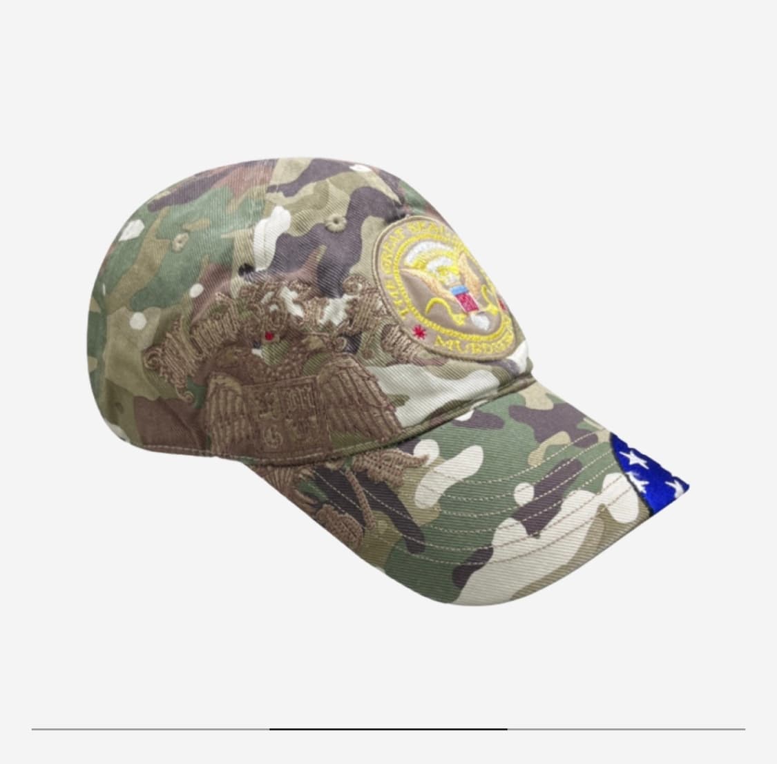 프로젝트GR x 엠에프엠333 TGS 밀리터리 베테랑 캡 카모 상품이미지2