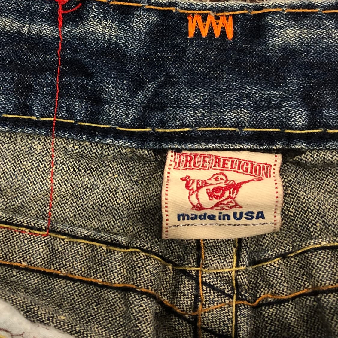 트루릴리전 빌리 슈퍼 티 워싱 데님 팬츠 상품이미지7