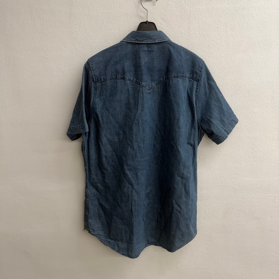 리바이스 하프 데님 셔츠 L 상품이미지4