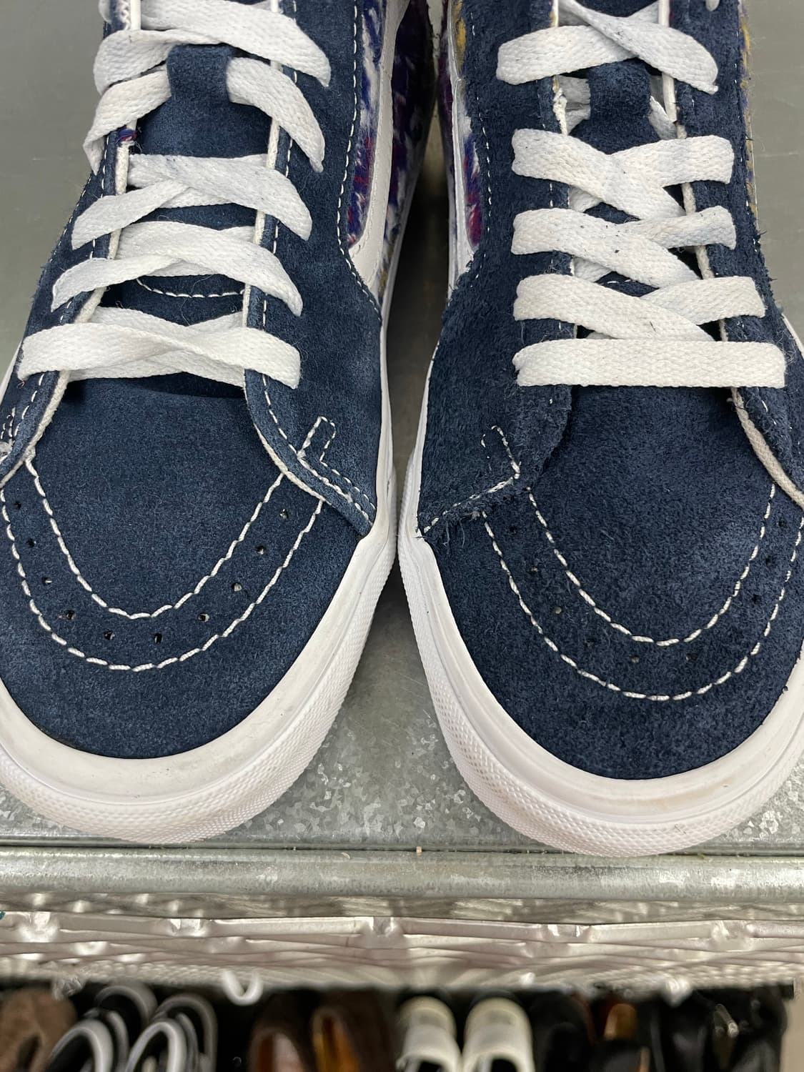 반스 스케이트 하이 페어 아일 블루 235 상품이미지7