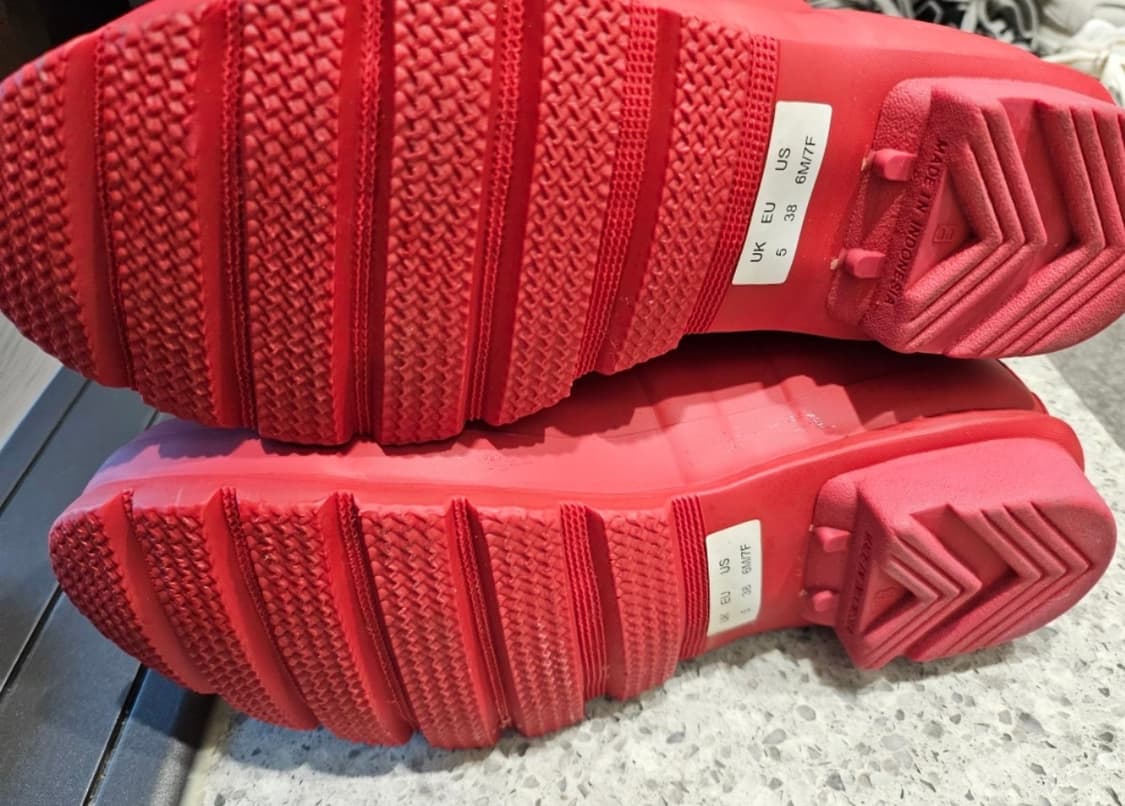 헌터 레인부츠 레드 상품이미지2