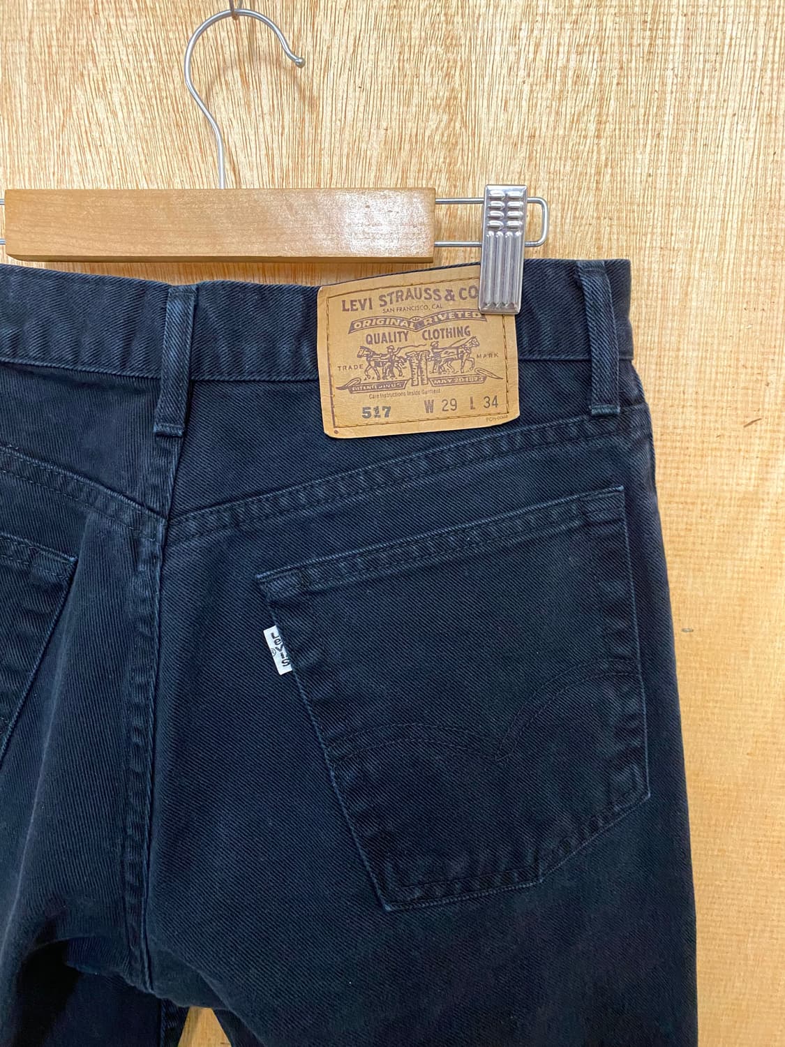 90's  LEVI'S 517 denim pants 리바이스 부츠컷 상품이미지5