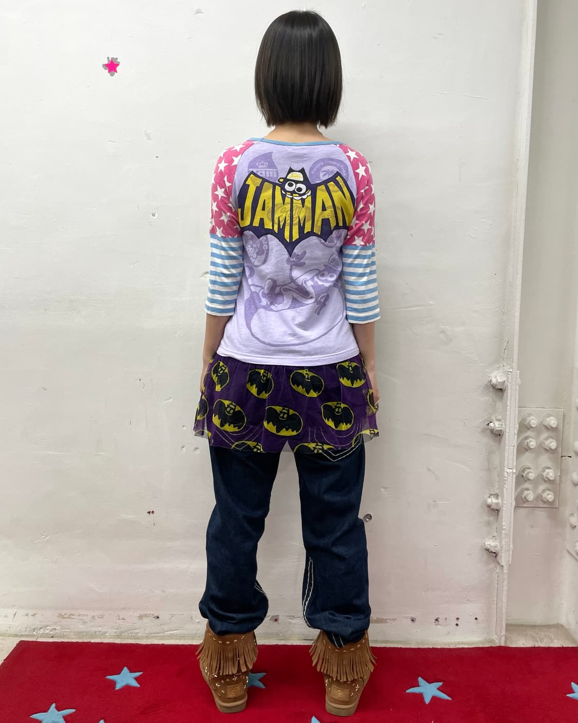 JAM Star Betman Half Long-Sleeved 상품이미지7