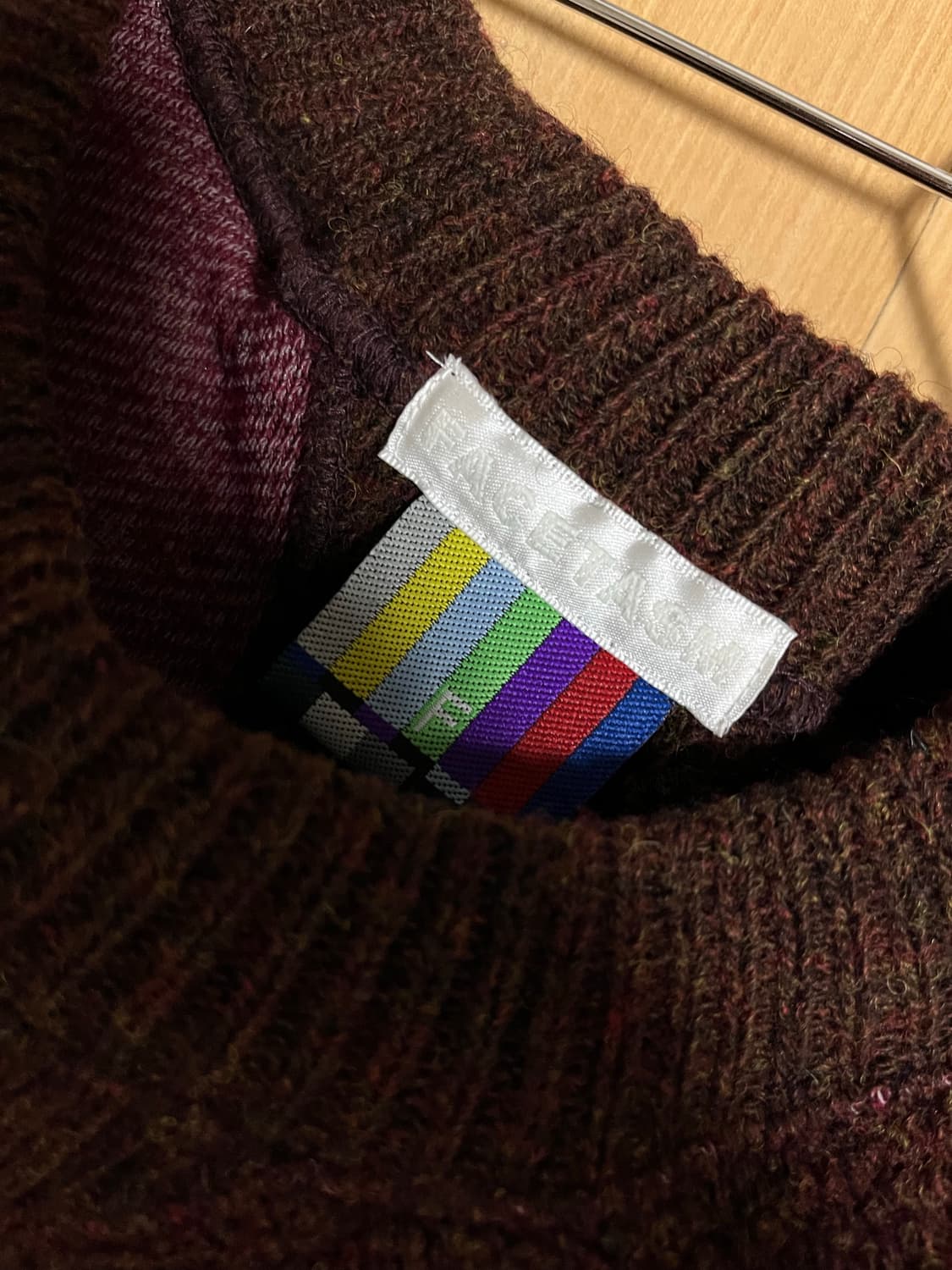 파세타즘 비대칭 니트 원피스 상품이미지4