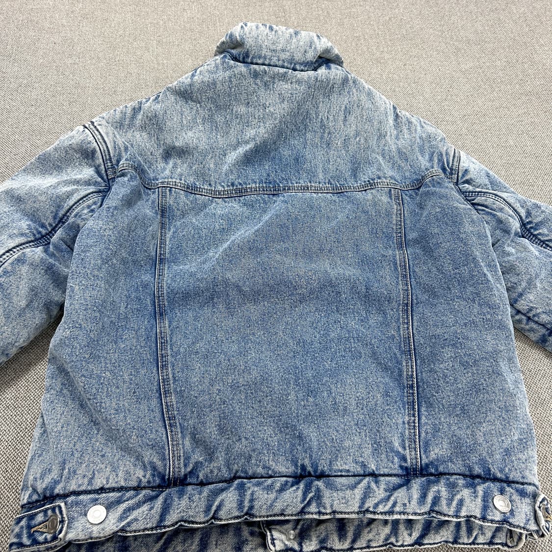 인터섹션 데님 패디드 자켓(0) 상품이미지5