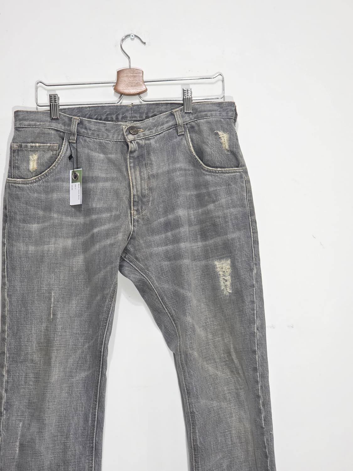 Nicolo Ceschi Berrini Washed denim pants 상품이미지4