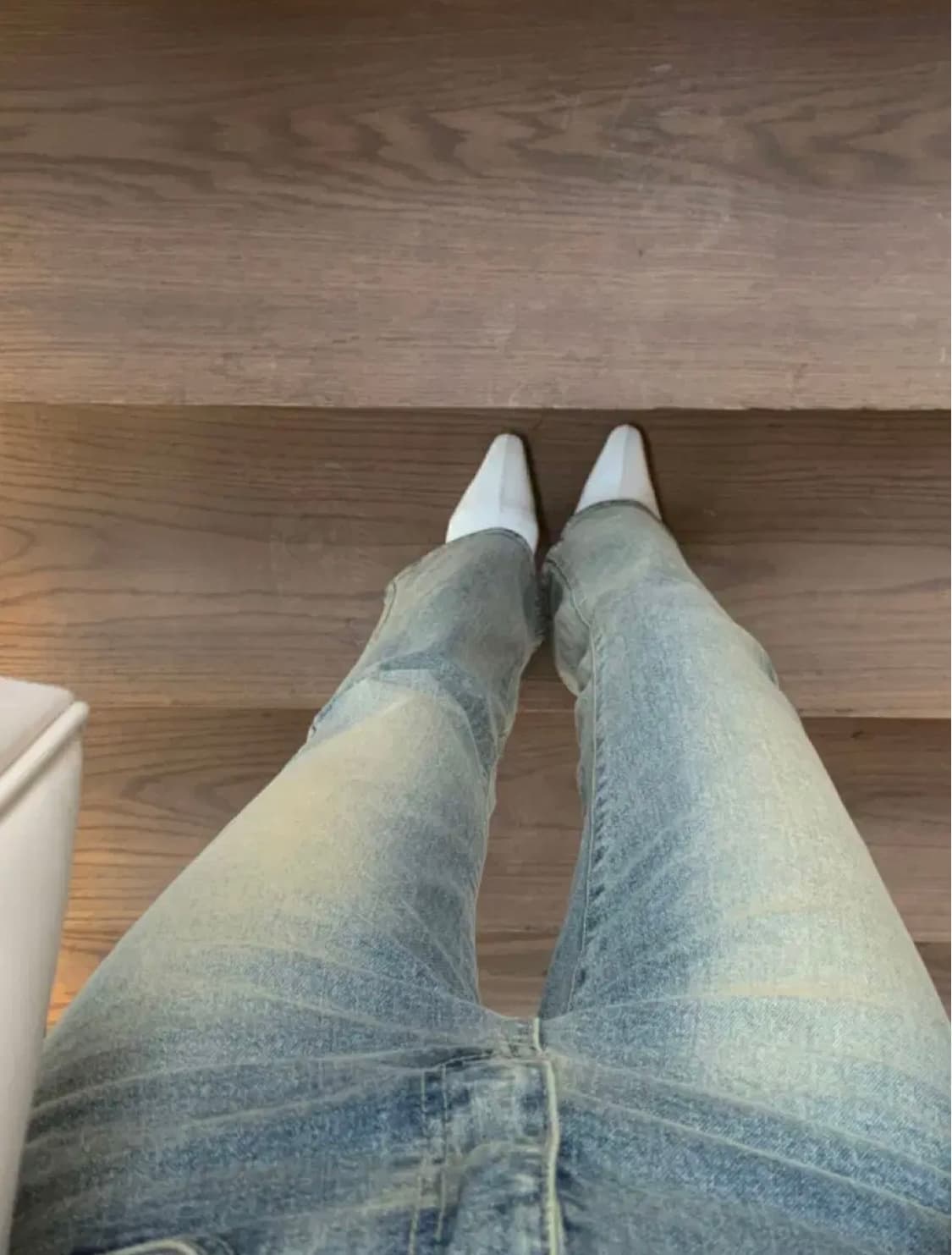 데이빈 베니 빈티지 워싱 부츠컷 데님 S 상품이미지3