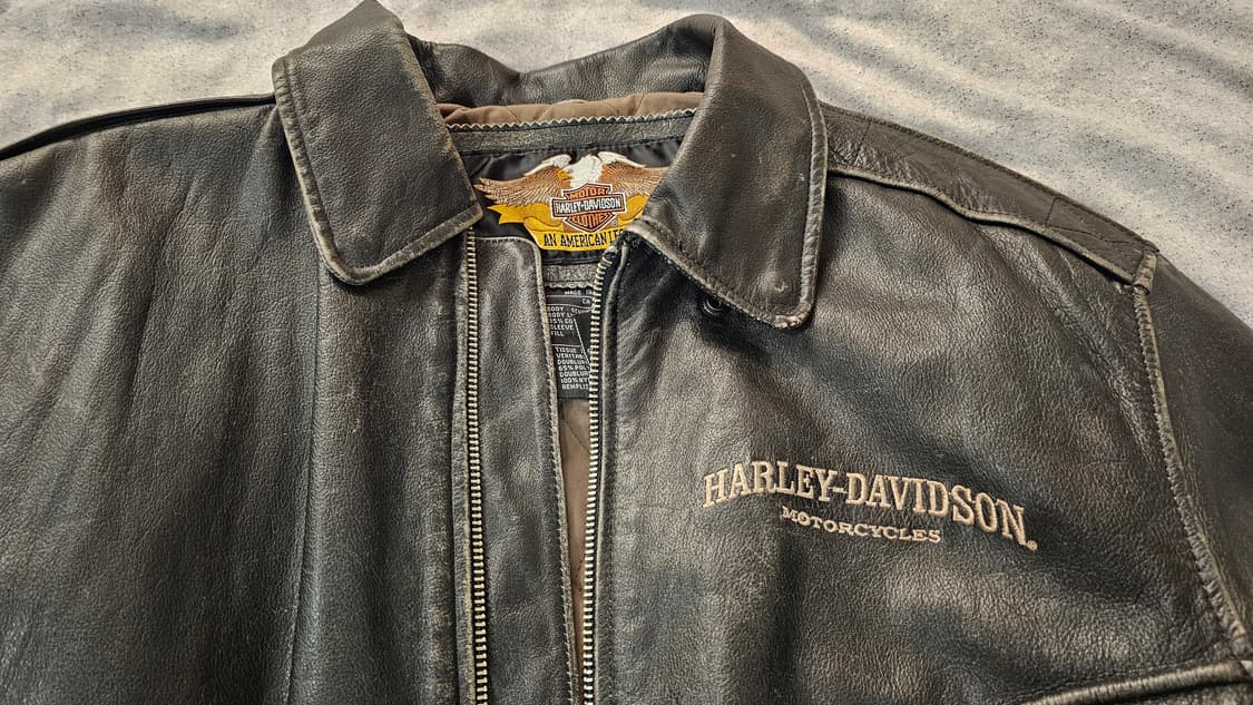 할리데이비슨 90s Vtg 가죽자켓 상품이미지5
