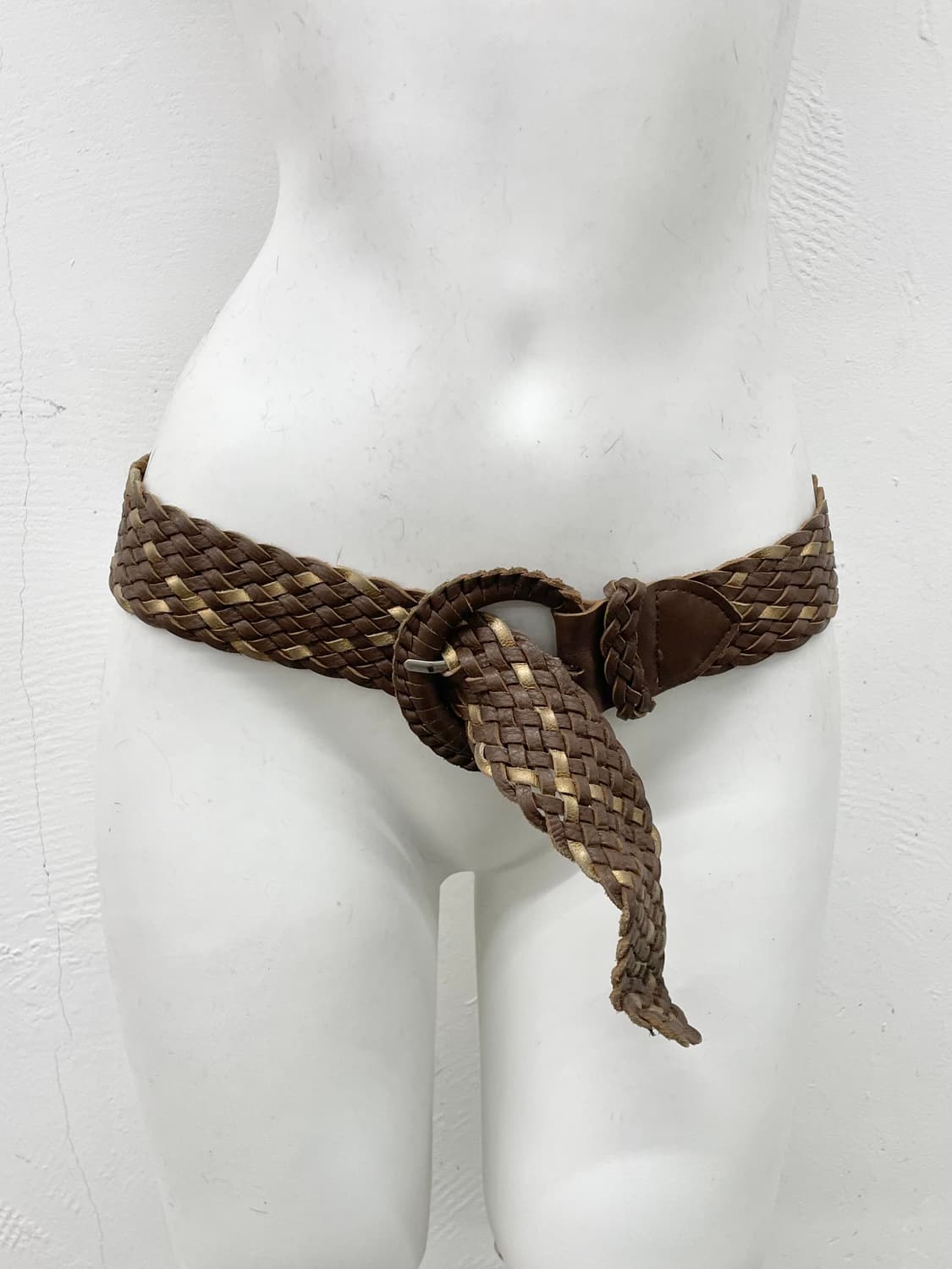 리얼레더 그런지 위빙 벨트 상품이미지2