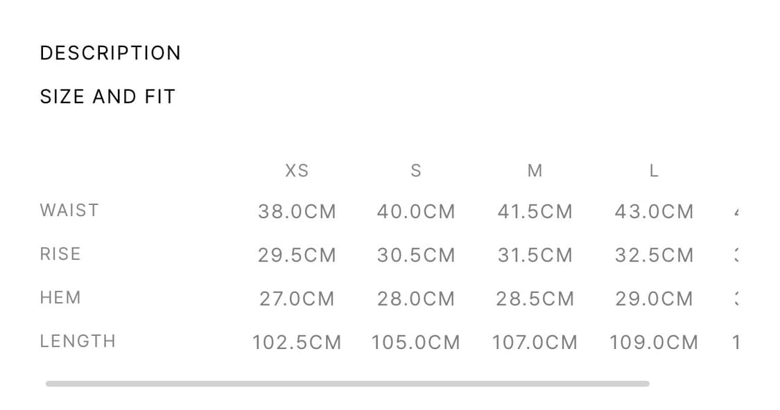 엑슬림 ep8 트라우저 L 사이즈 네이비 상품이미지3