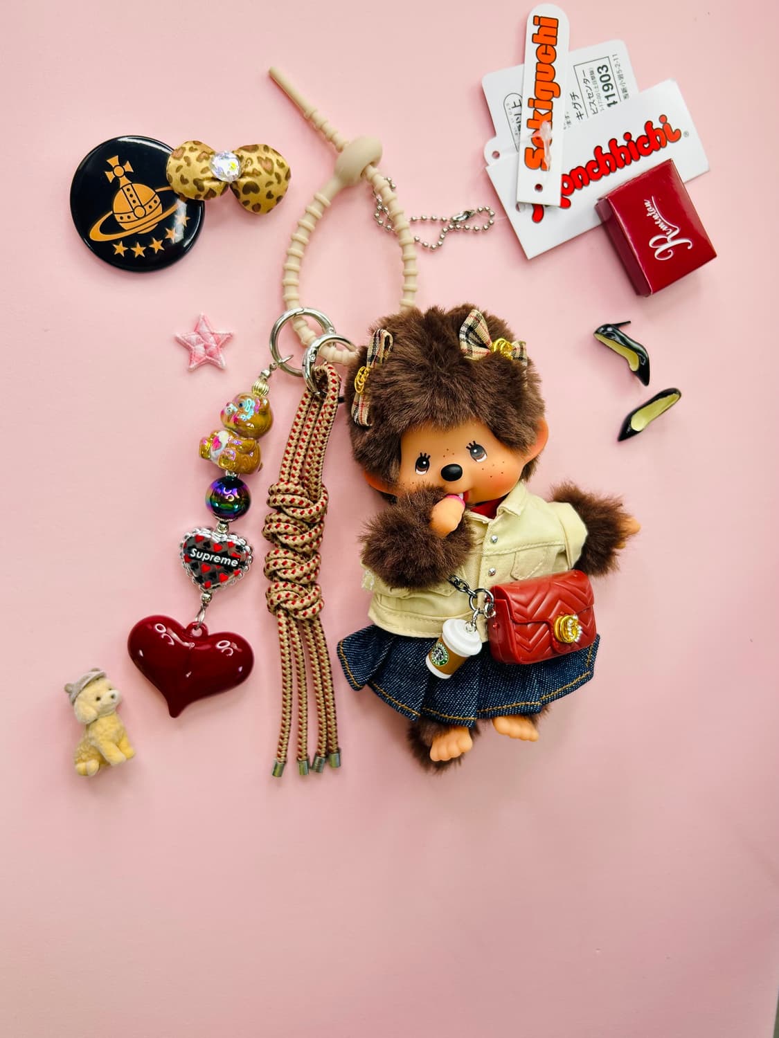 (81)🧸👜정품몬치치 프리미엄 라인_ 빈티지 프렌치무드 상품이미지1