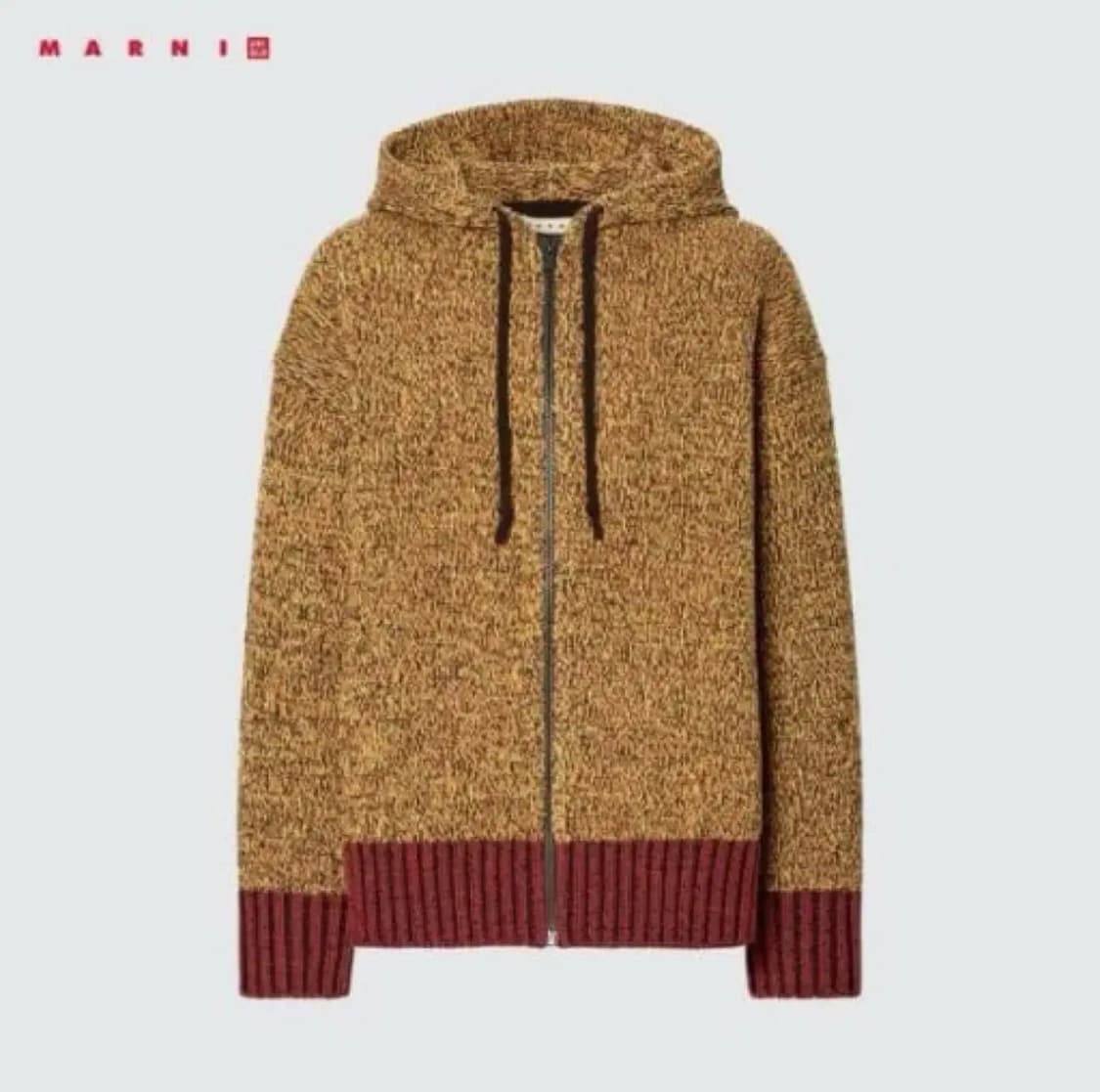 빈티지 마르니유니클로 후드 니트 집업 가디건 상품이미지9