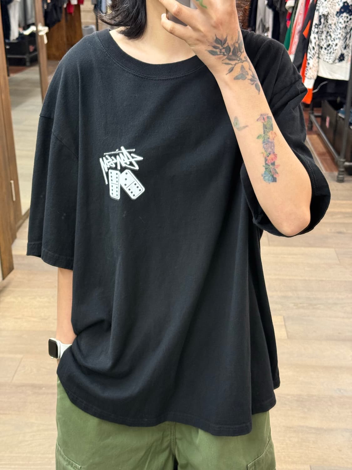 Stussy printed T-shirt 상품이미지1