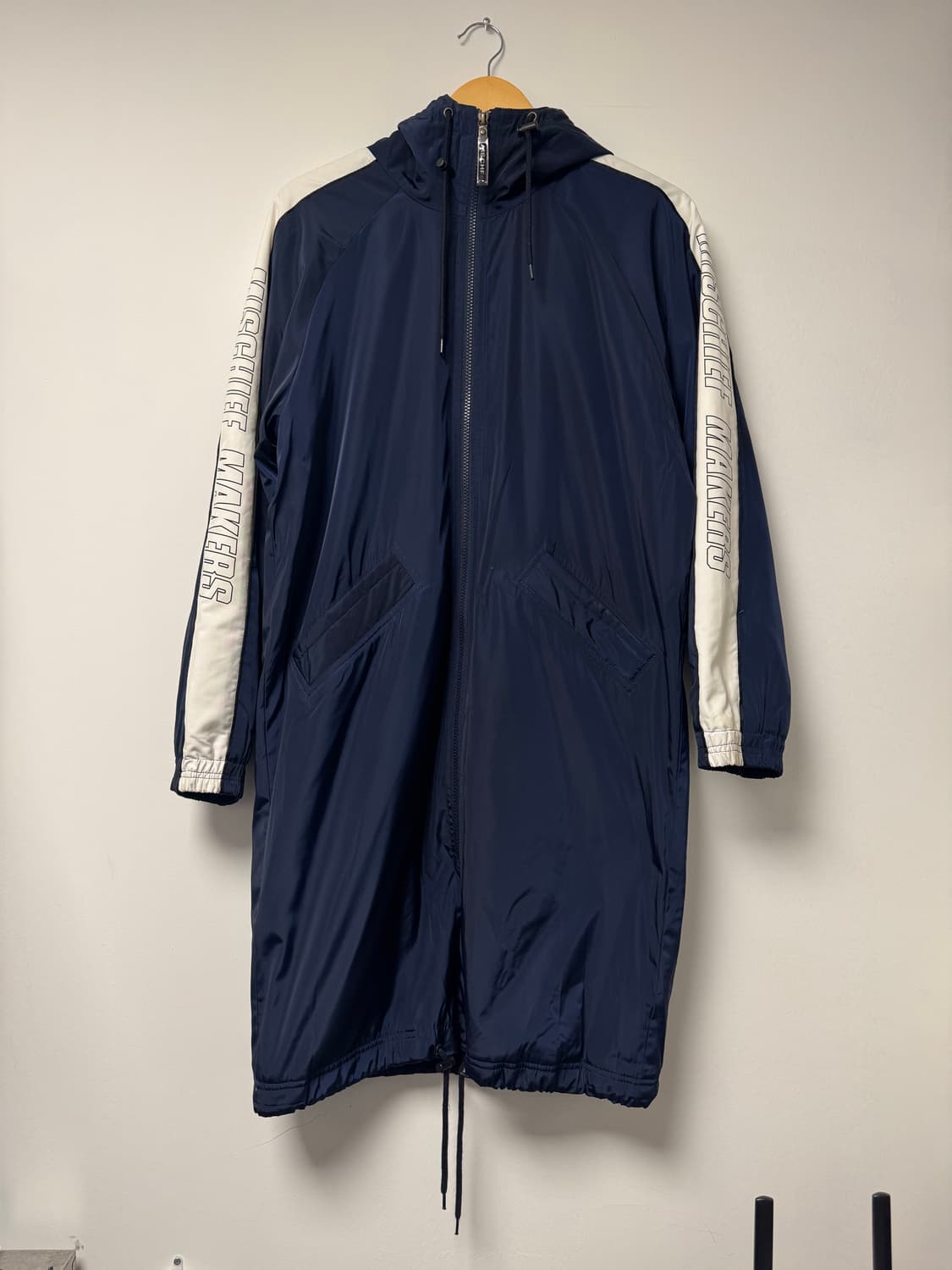 미스치프 사이드 로고 올드스쿨 팀 후드 롱 파카 패딩 점퍼 F 상품이미지4