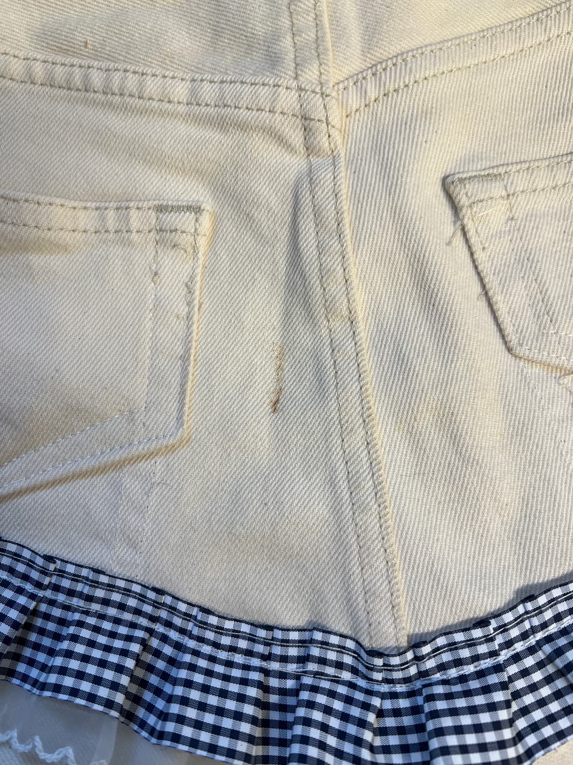 JPN 리워크 캉캉 프릴 미니스커트 SIZE 26 상품이미지3