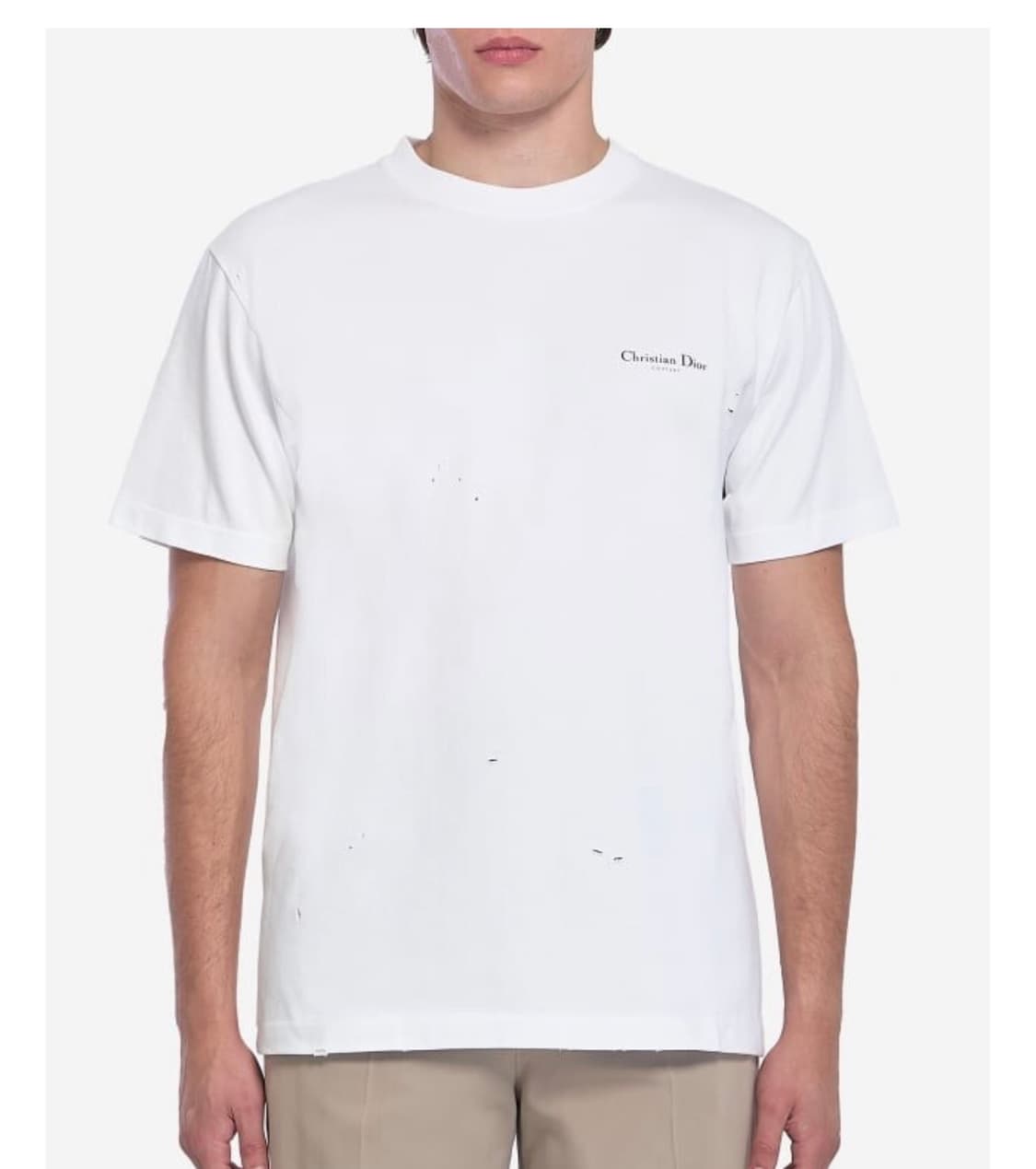 디올 은방울꽃 데미지 티셔츠 상품이미지1