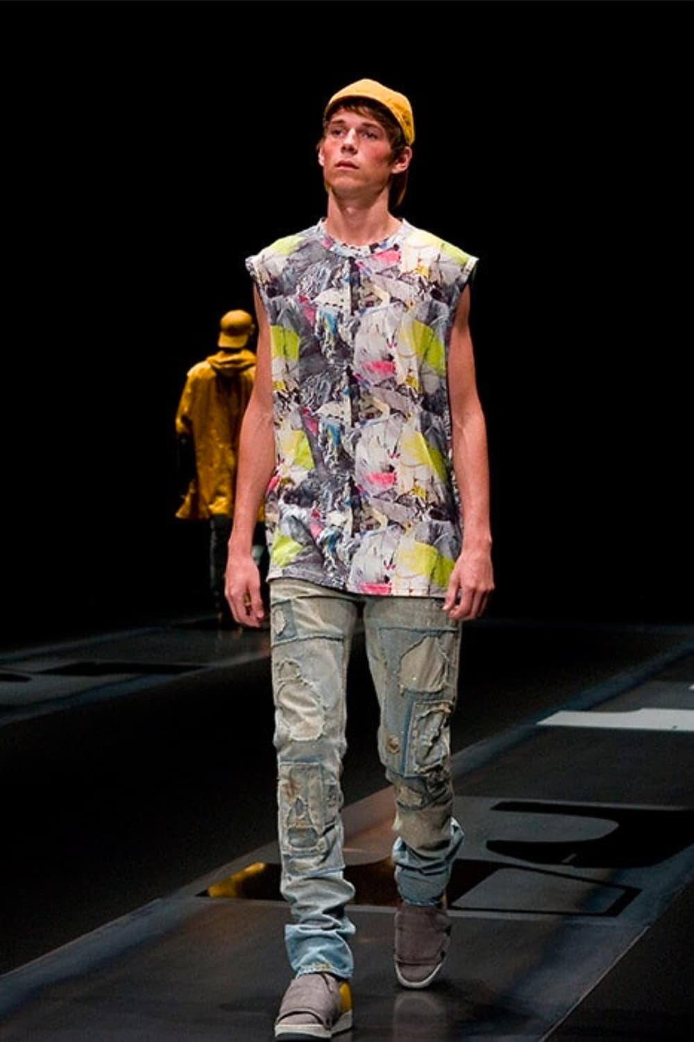 n.hoolywood 10ss 리페어 데님 팬츠 38 상품이미지5