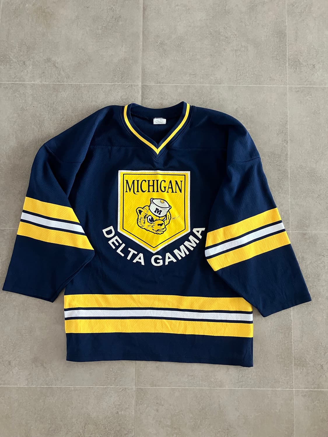 90s 미시건 아이스 하키저지 풋볼저지 상품이미지2