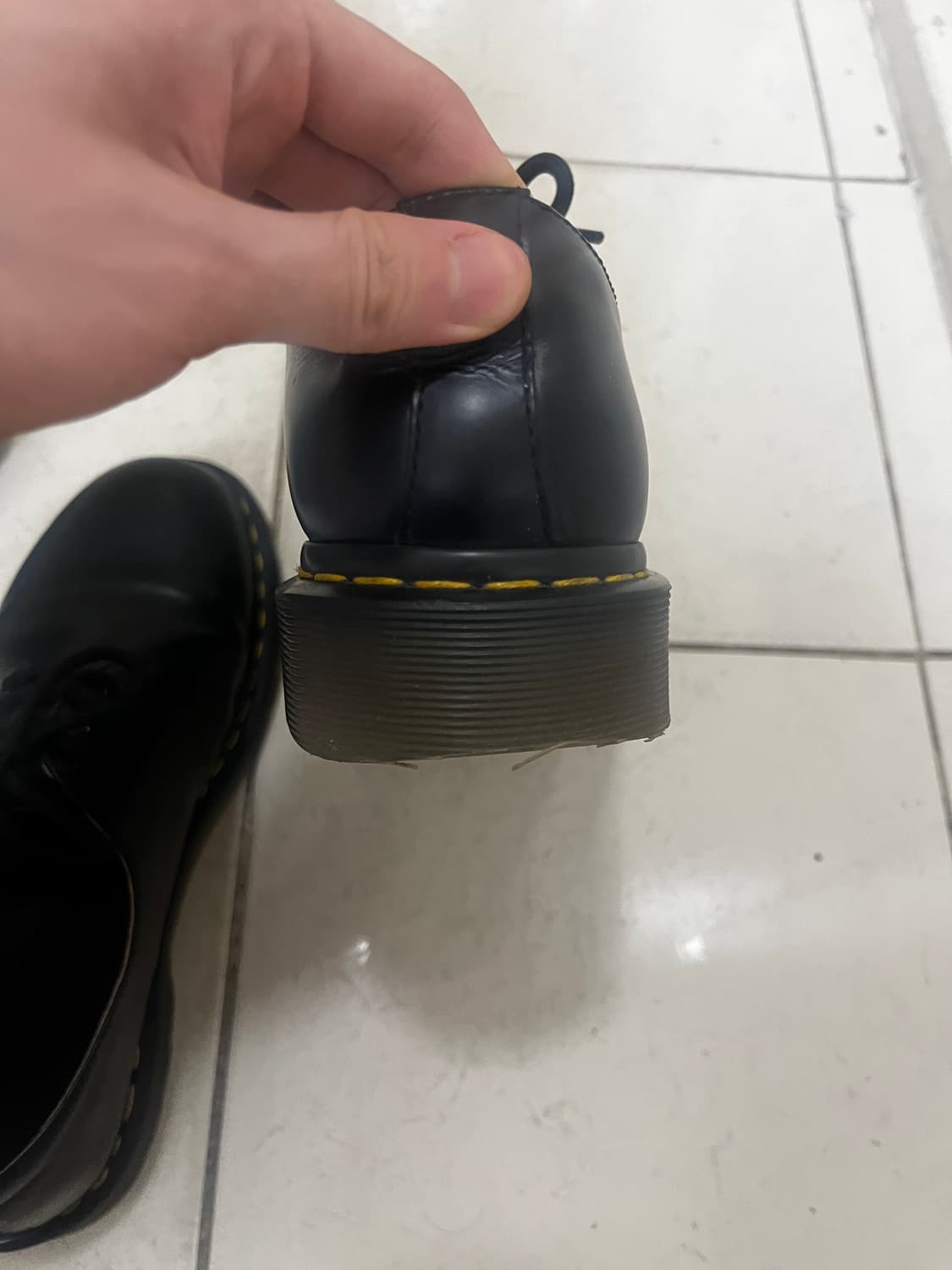 닥터마틴 1461 3홀 블랙 스무스 270 상품이미지3