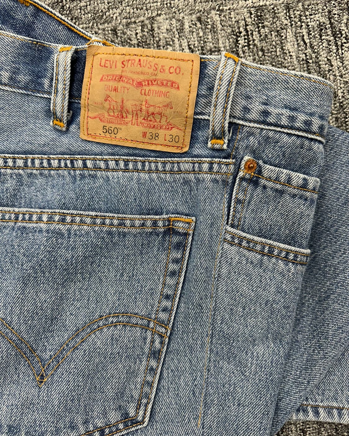 (허단45)리바이스 560 배기팬츠-M1373 상품이미지4