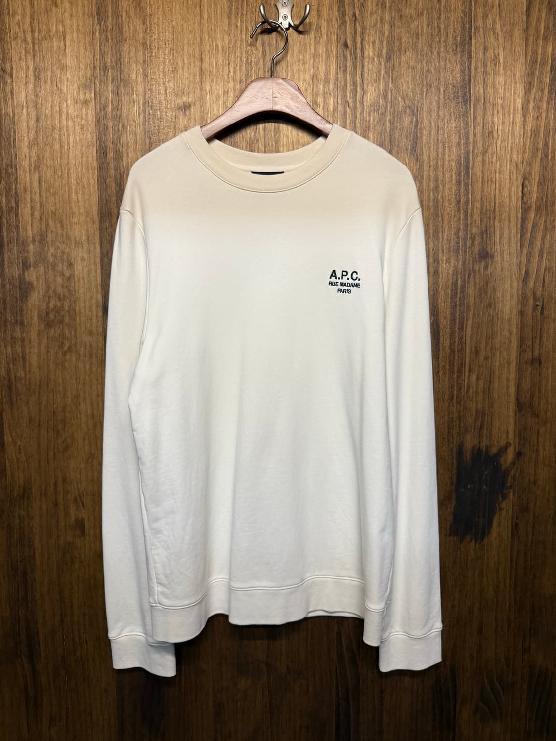 A.P.C embroidered sweatshirt 상품이미지1