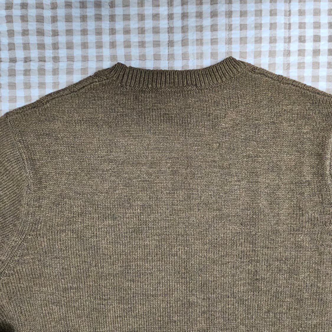 라코스테 울100 케이블 니트 남자100 상품이미지5