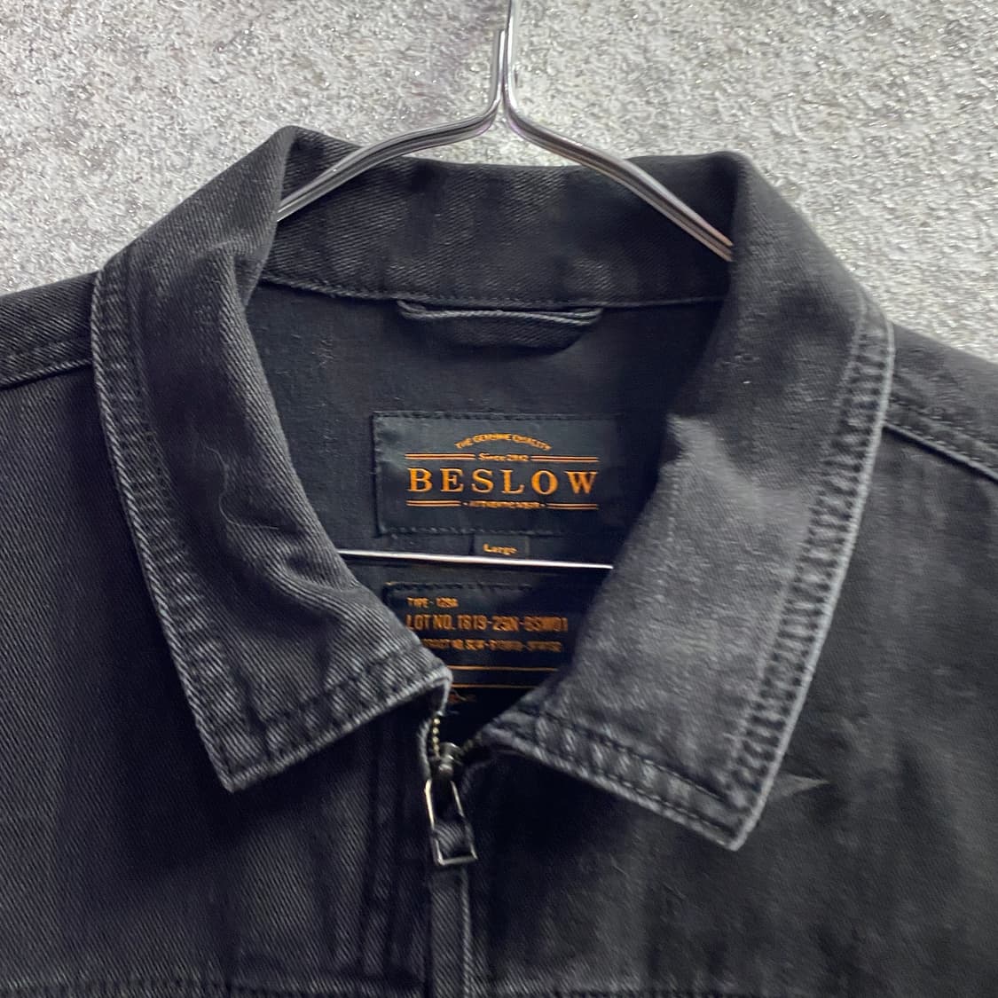 비슬로우 멀티포켓 투웨이 흑청자켓  B3358 상품이미지3