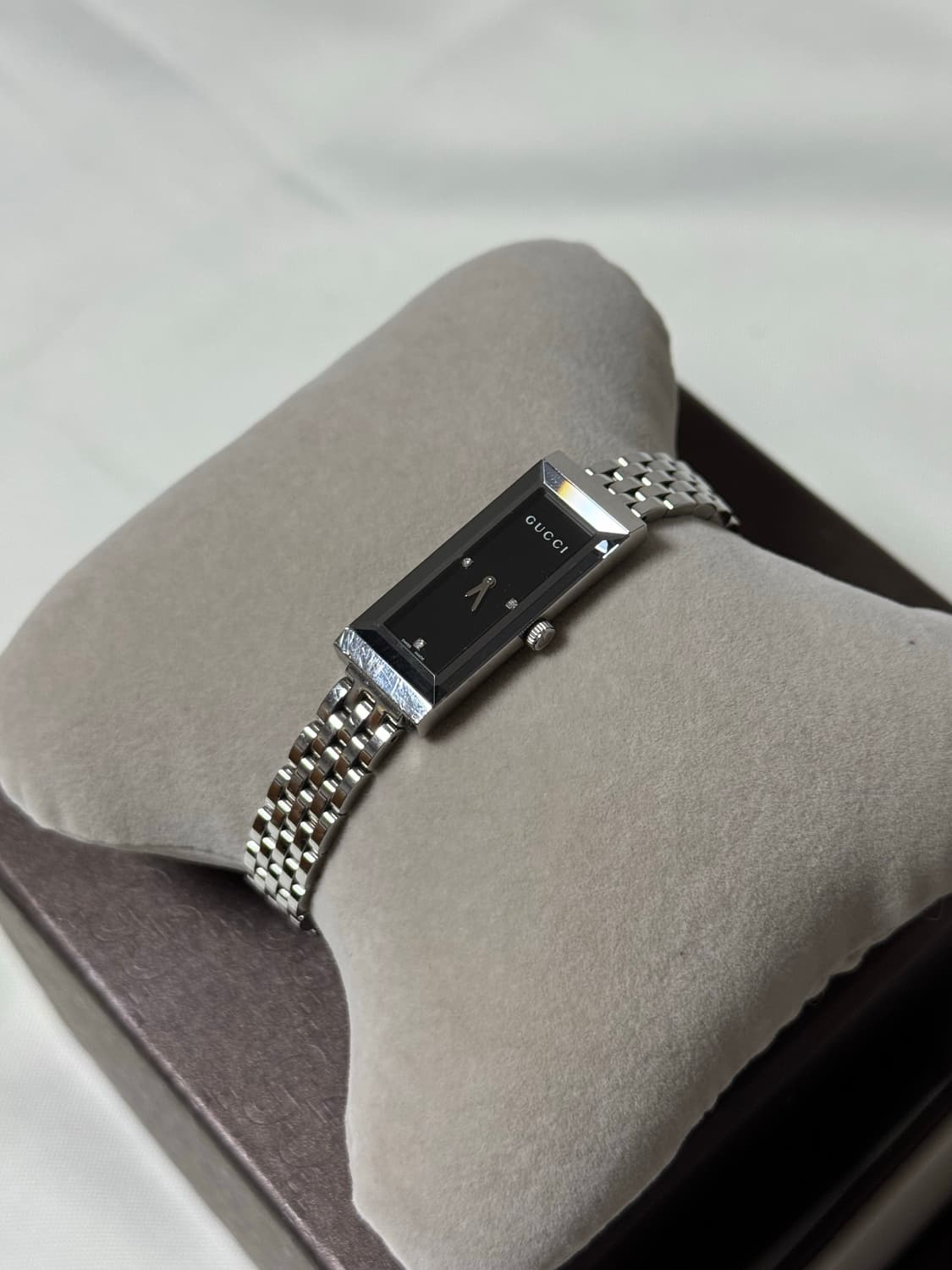 구찌 3P 다이아 스틸시계 상품이미지1