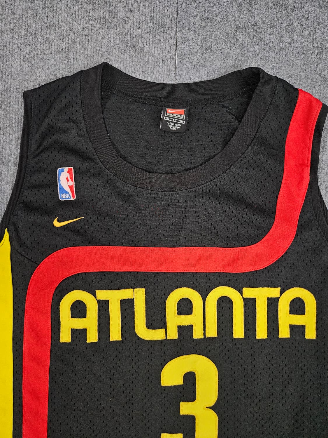 나이키 NBA 애틀랜타 00s 호크스 3번 샤리프 져지 급처 상품이미지2