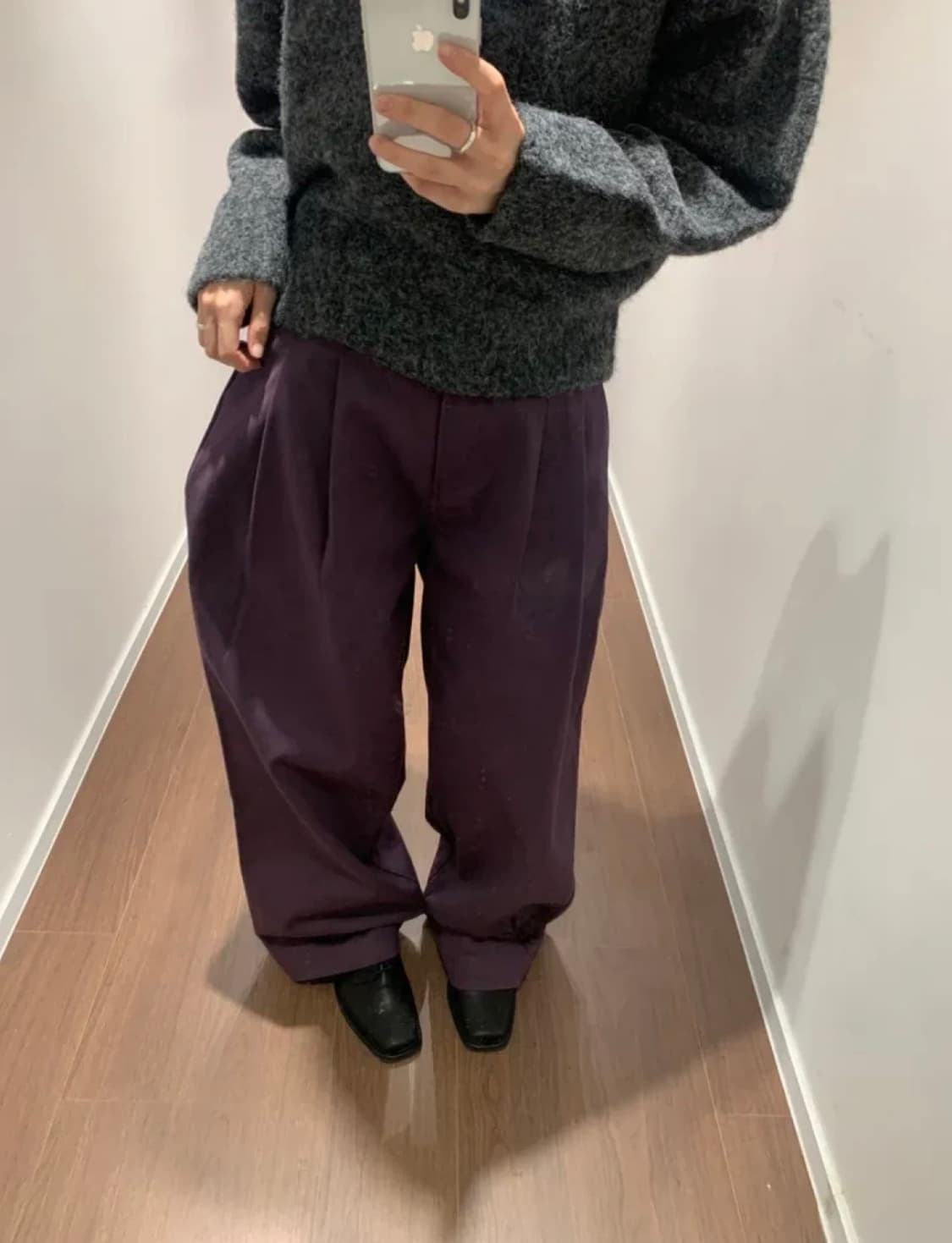 와이드 투턱 슬랙스 상품이미지3