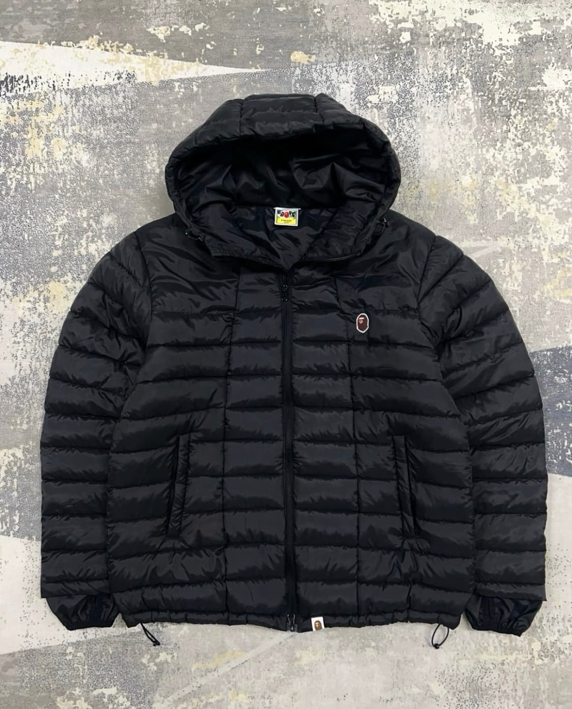 베이프 Bape 후드 포켓 경량패딩 블랙 상품이미지2