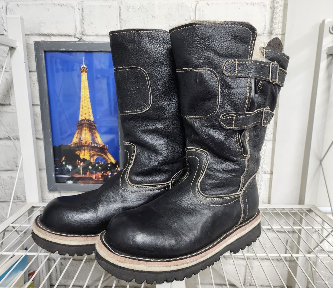 와일드울프 가죽방수 방한화  털부츠 방한부츠 스노우부츠 상품이미지1