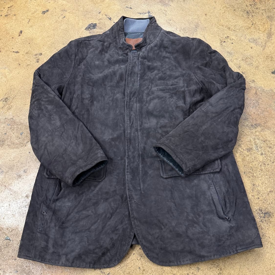 [정품] 닥스 런던 브라운 스웨이드 남성 자켓 b15 상품이미지2