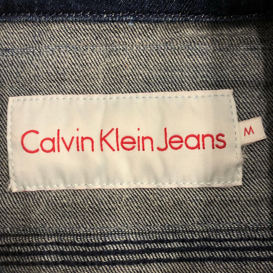 캘빈클라인 다크 워싱 데님 자켓 청자켓 상품이미지5