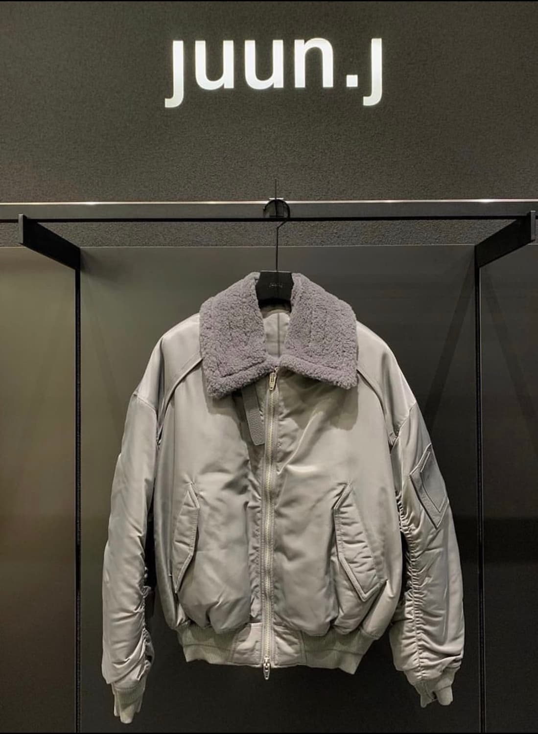 준지 무스탕 마원 그레이 48 사이즈 상품이미지1