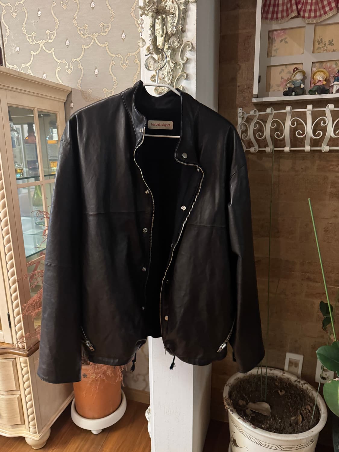 바벨 오브젝트 26SS UL 레더 자켓 익스클루시브 상품이미지2