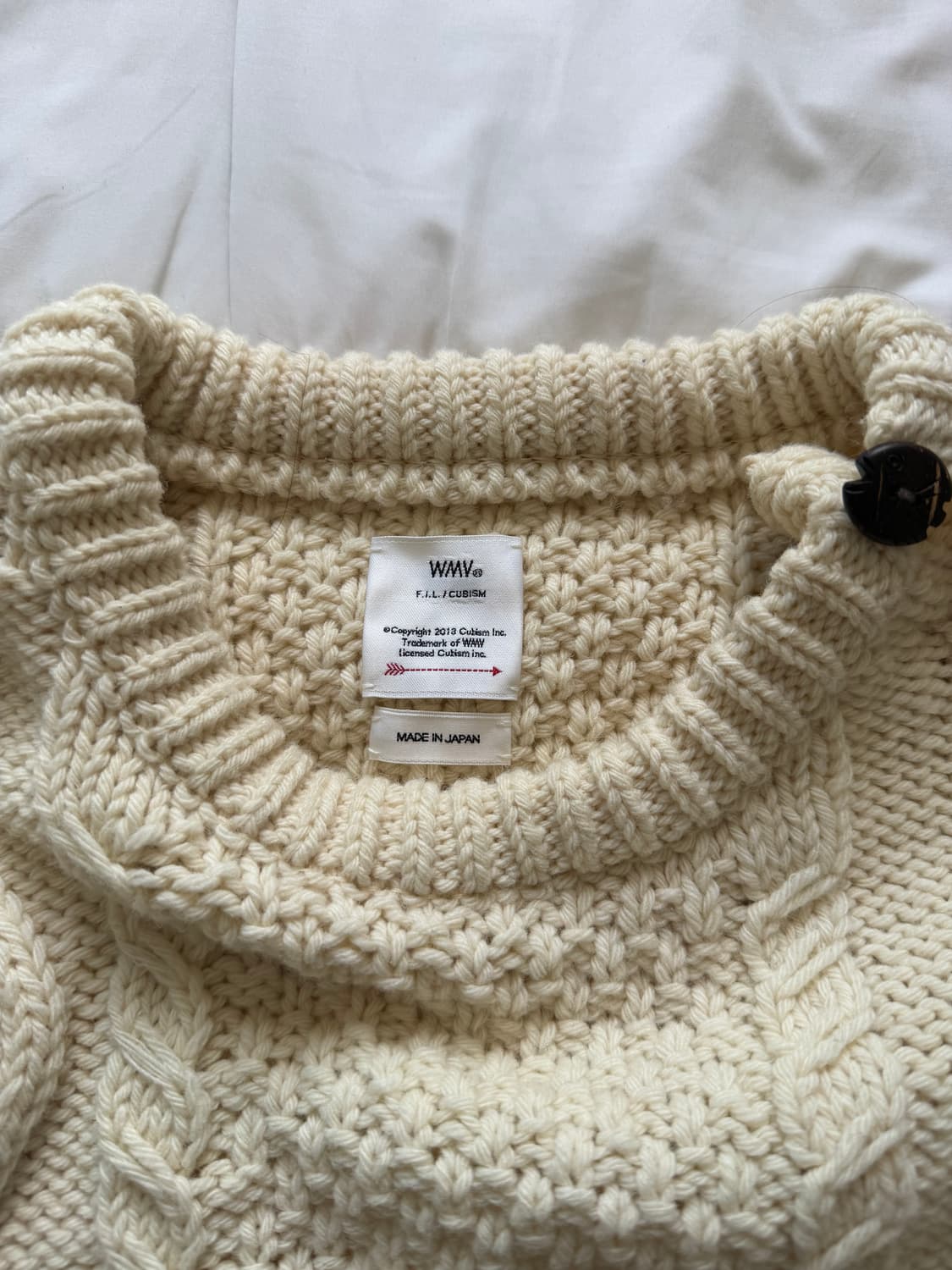 [2] 비즈빔 visvim 볼라드 케이블 니트 상품이미지4