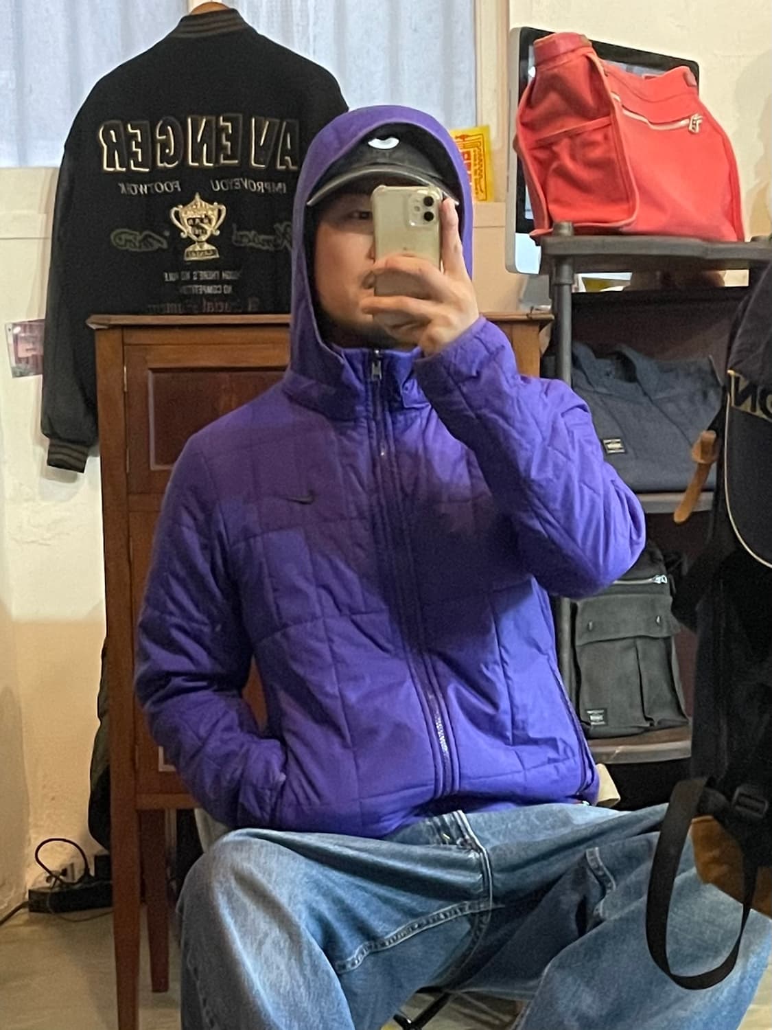 나이키 경량패딩 M 상품이미지2