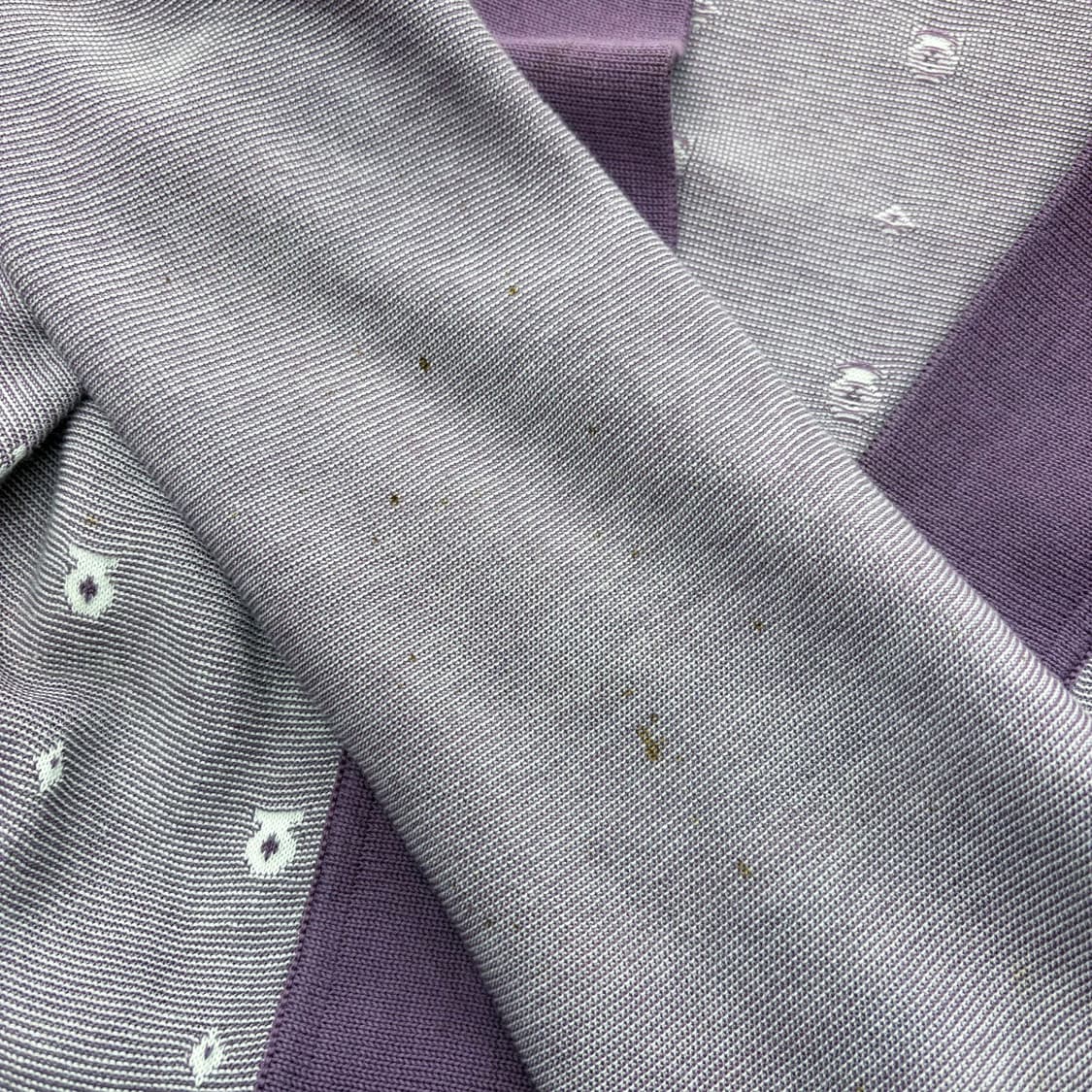 살바토레 페라가모 라이트 웨이트 오픈 가디건 간치니 패턴 디테일 퍼플 상품이미지9