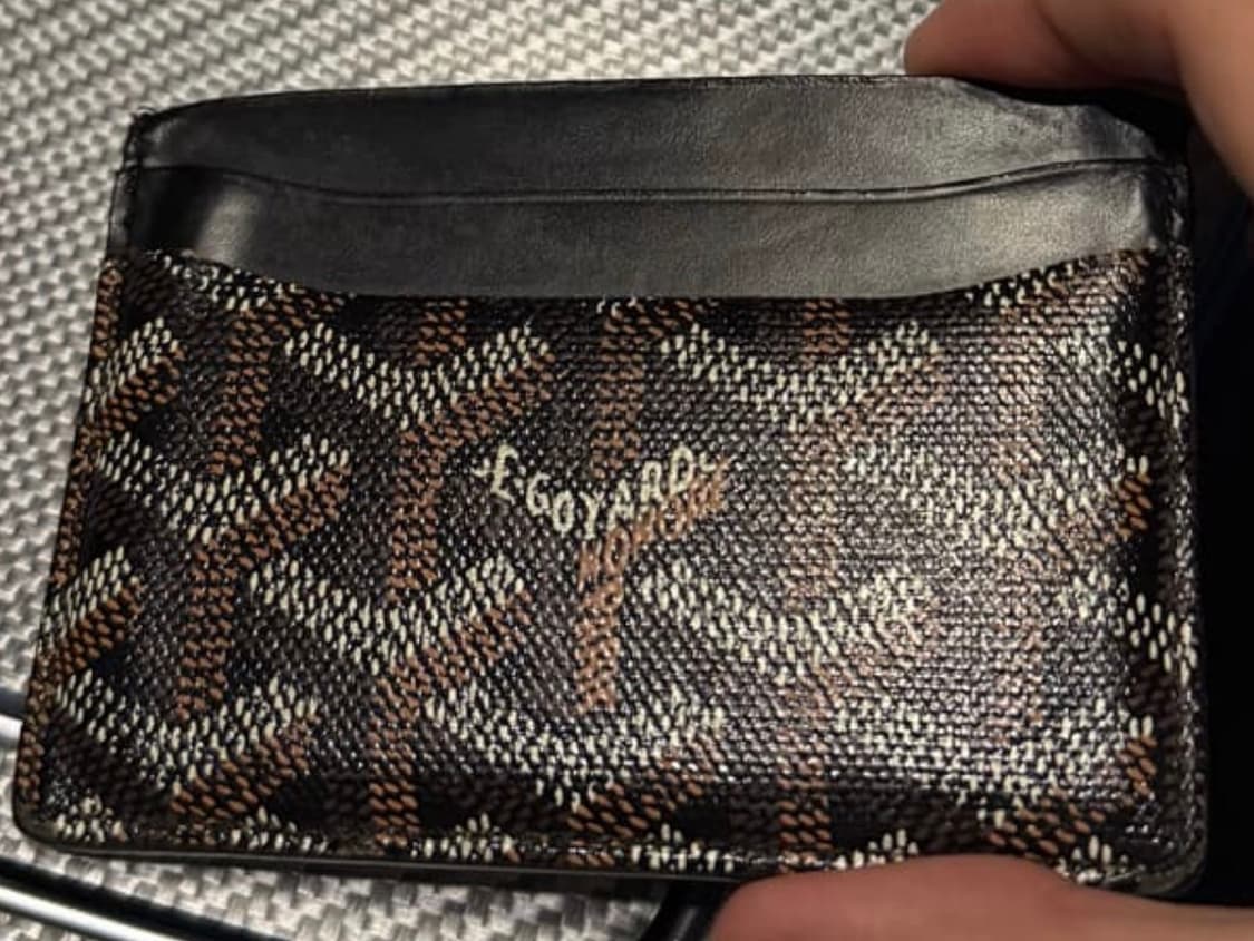 고야드 생쉴피스 카드지갑 블랙 상품이미지1